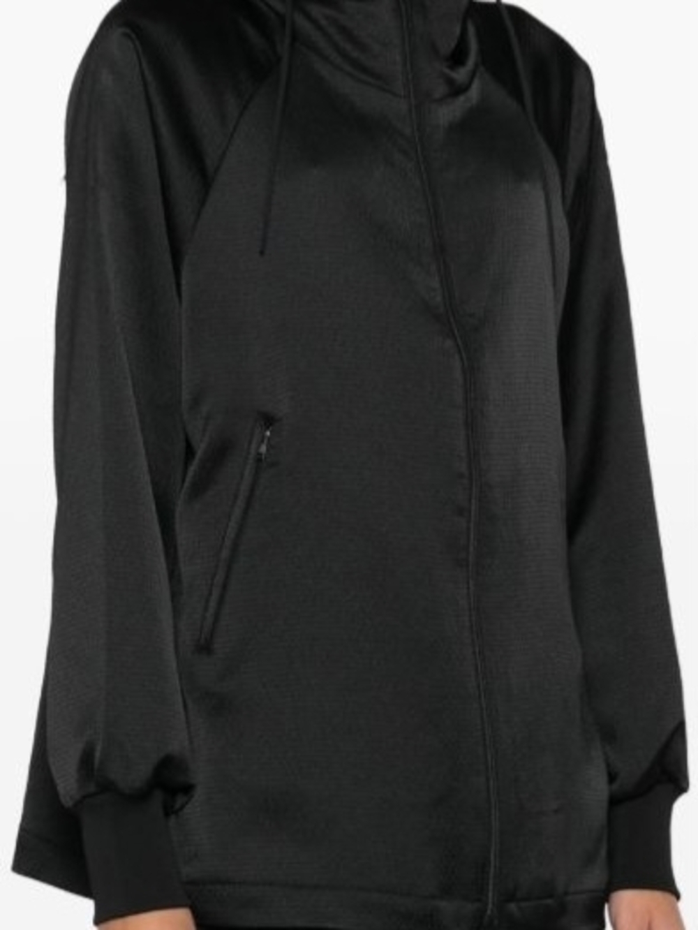 Y-3 Women's Black Full-Zip Utility Jacket